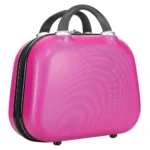 Cannes, neseser, ABS, 14 inch, roze