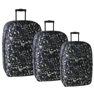 York, kofer, set 3 komada, PE, slova