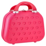 Nica, neseser, ABS, 12 inch, roze
