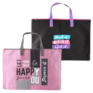 SB05, torba za blok 5, devojčica, Fashion, Glitter