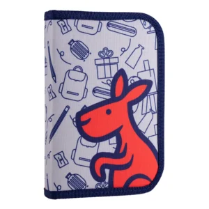 Decker, pernica puna, 1 zip, plava, Kengur