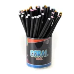 Coral, grafitna olovka sa cirkonom, crna, HB - Slika 2
