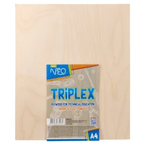 Triplex, šperploča za tehničko, 25x21 cm