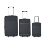 Rio five, kofer, set, 3 komada, PE, crna