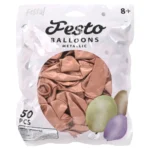 Festo, baloni chrome, roze zlatna, 50K - Slika 2