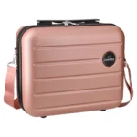 Marseille, neseser, ABS, 14 inch, roze zlatna