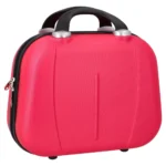 Monte Carlo, neseser, ABS, 14 inch, roze