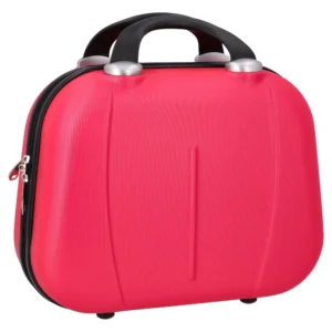 Monte Carlo, neseser, ABS, 14 inch, roze