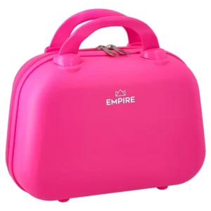 Valencia, neseser, ABS, neon pink, 12 inch