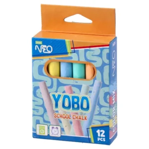 Yobo, školska kreda, u boji, 12K