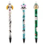 Mistic, izbrisiva gel olovka, plava, 0.5mm, Happy animals - Slika 3
