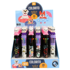 Colorito, hemijska olovka, višebojka, Puppies
