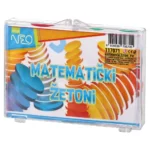 Matematički žetoni, PVC, 80K