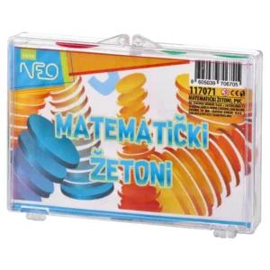 Matematički žetoni, PVC, 80K