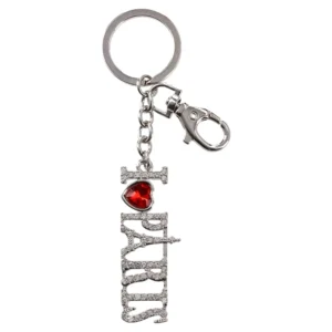 Bling girl, privezak, I love Paris