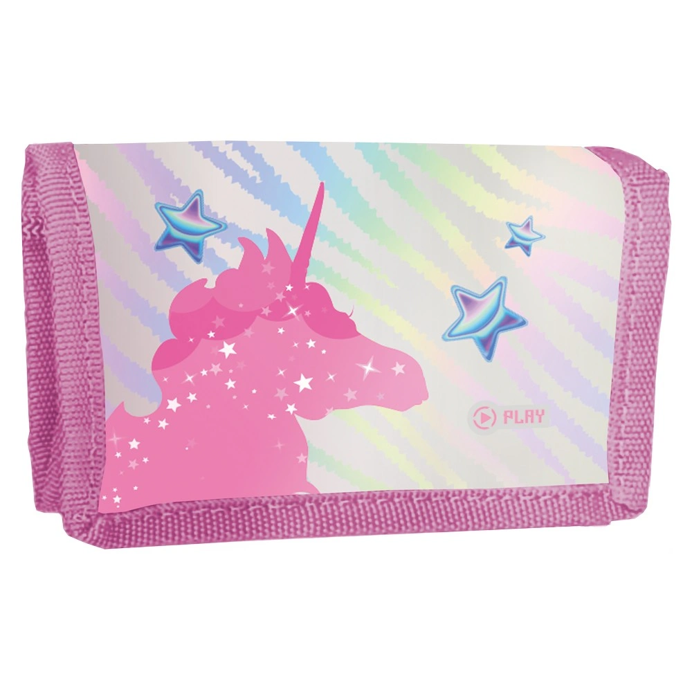 119153_001.webp Carteira, dečji novčanik sa trakom, Unicorn love - Slika 1