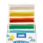 Kreatino pyramid, plastelin, trouglasti, 8 boja, 200g - Slika 2