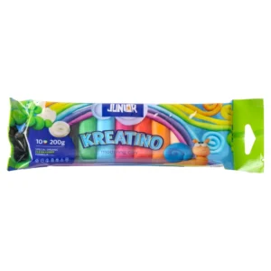 Kreatino, plastelin, 10 boja, 200g