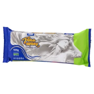 Fino masa, masa za modelovanje, bela, 500g