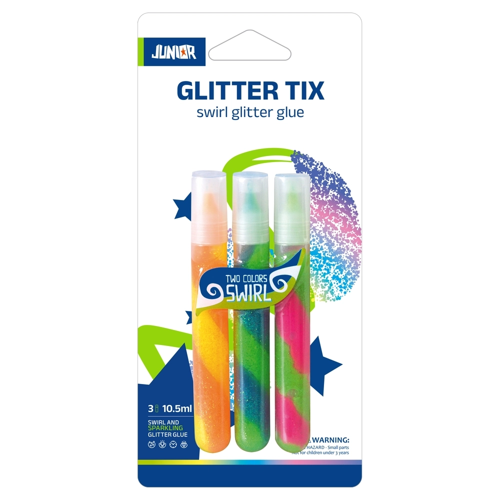 131155_001.webp Glitter Tix, lepak sa šljokicama, Swirl, 3K - Slika 1