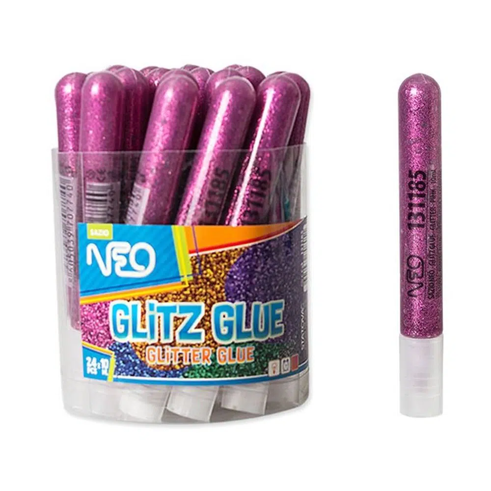 131185_001.webp Glitz Glue, lepak sa šljokicama, roze, 10ml - Slika 1