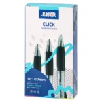 Click, hemijska olovka, crna, 0.7mm - Slika 2