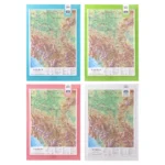 Mount Everest, reljefasta mapa, A3, Srbija