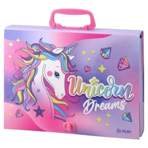 Academy, koferče sa ručkom, A4, Unicorn