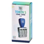 Token S, pečat, datumar, 4mm - Slika 2