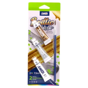 Brillio blister, tempera sa četkicom, 7.5ml, 3K