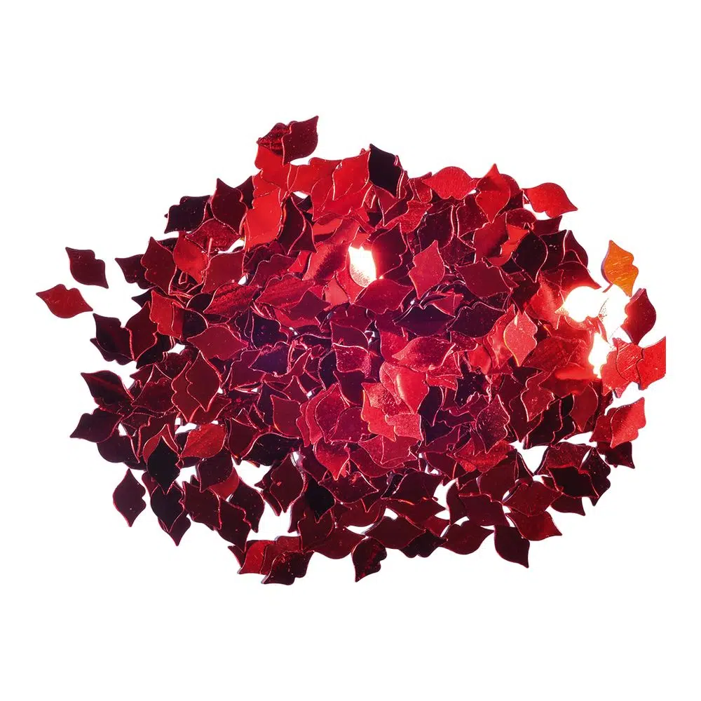 137013_001.webp Crafty ruby, kraft konfete, usne, 8 x 14mm, 14g - Slika 1