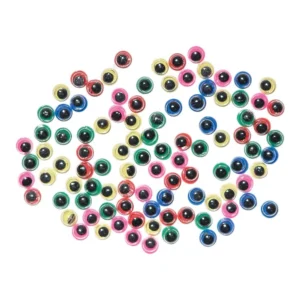 Crafty eyes, kraft oči, miks, 5mm, 100K