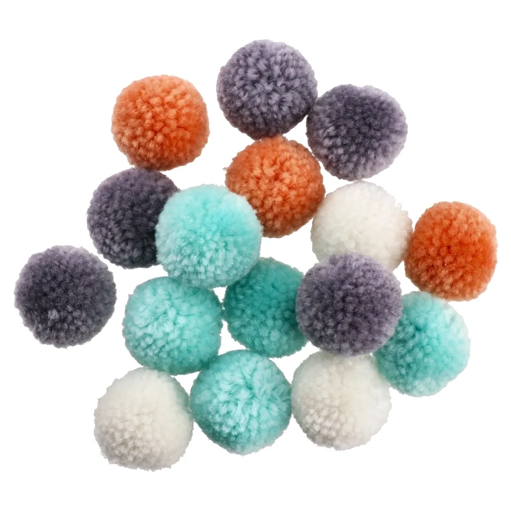 137237_001.webp Crafty pom, kraft pom pom, miks, 30mm, 18K - Slika 1