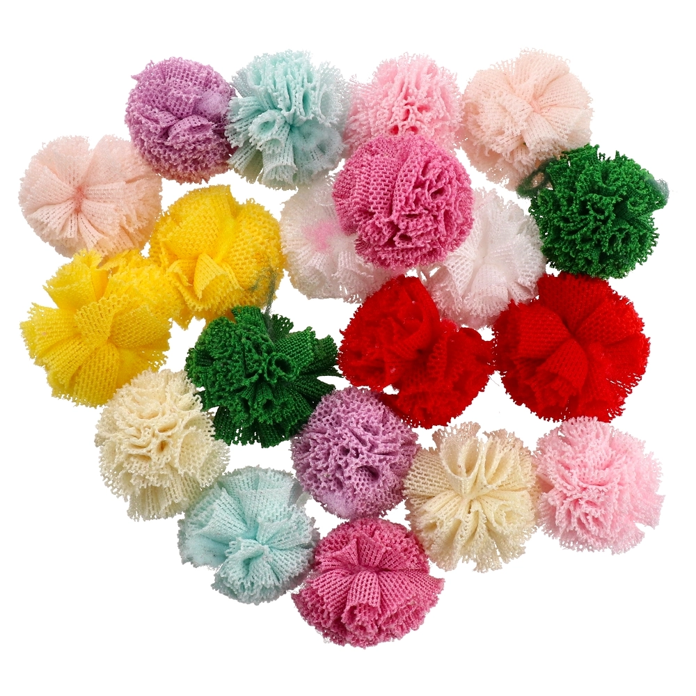 137238_001.webp Crafty pom, kraft pom pom, čupavi, miks, 20mm, 20K - Slika 1