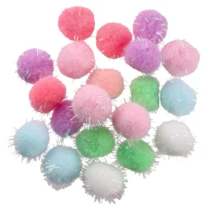 Crafty pom, kraft pom pom, miks, 30 mm, 20K