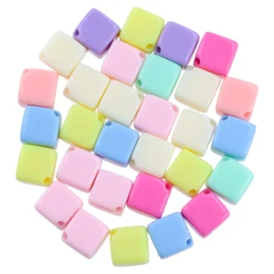 Crafty pearly, kraft perlice, kocke, miks, 10mm, 30K