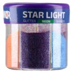 Star Shake, šljokice, šejker, neon, 6 boja, 50g