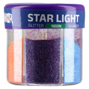 Star Shake, šljokice, šejker, neon, 6 boja, 50g