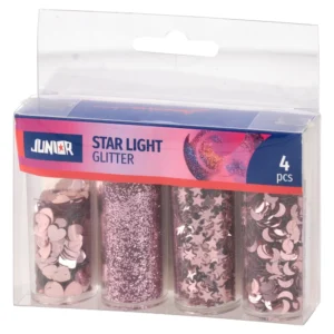 Star light 4,šljokice, roze, miks, 4K
