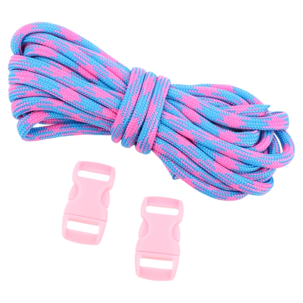 137916_001.webp Crafty ropy, kraft, kanap za pravljenje narukvica, roze, 3m - Slika 1