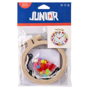 Crafty creativ, kraft set za pletenje, dugmad, sat