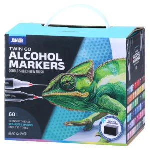 Twin 60, alkoholni marker, dupli vrh, miks, 60K