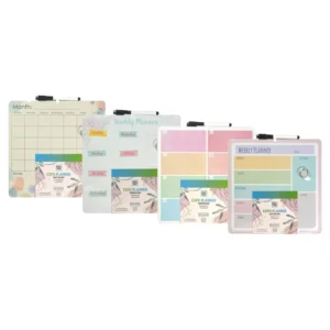 Expo planner, bela tabla, 29.2 x 29.2cm