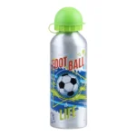 Alu Flowy, flašica za vodu, aluminijumska, 500ml, Football