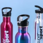 Alu Sport, flašica za vodu, čelična, 750ml, miks - Slika 3