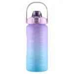Flowy 10, flašica za vodu, plastična, 1500ml, roze