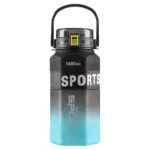 Flowy 10, flašica za vodu, plastična, 1600ml, crna