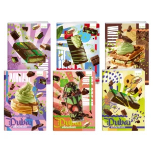 Premium, sveska, 40 lista, Dubai Chocolate - odaberite format