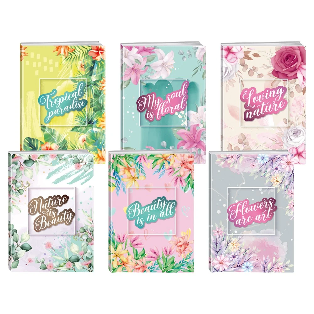 189866_001.webp Premium, sveska, 96 lista, Floral - odaberite motiv - Slika 1