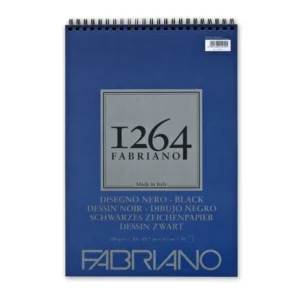 1264 BlackDrawing, blok za crtanje sa spiralom, A3, 200g, 40 lista